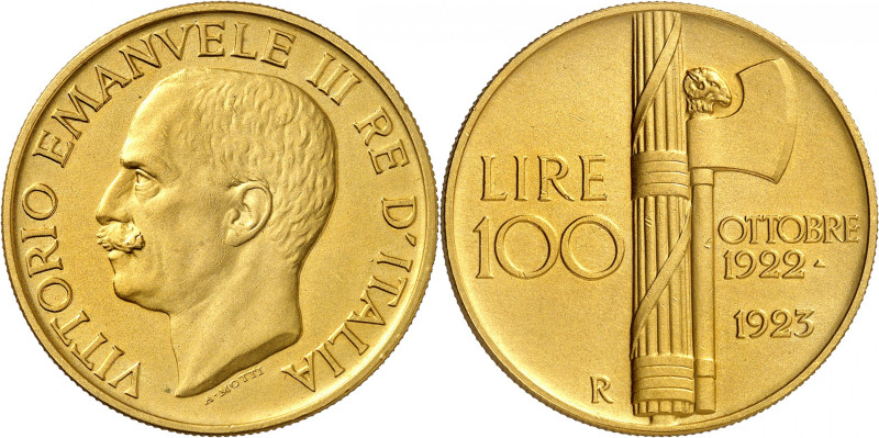 ITALIE
Royaume d'Italie
Victor-Emmanuel III, 1900-1946. 100 Lire 1923 R, Rome....