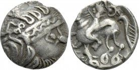 EASTERN EUROPE. Imitations of Philip II of Macedon (2nd-1st centuries BC). Drachm. Mint in the region of Velem, Hungary. "Kapostaler" type.
