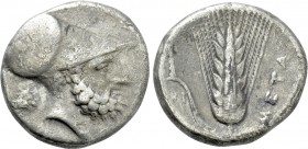 LUCANIA. Metapontion. Nomos (Circa 340-330 BC).