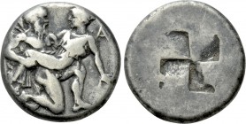 THRACE. Thasos. Stater (Circa 412-404 BC).