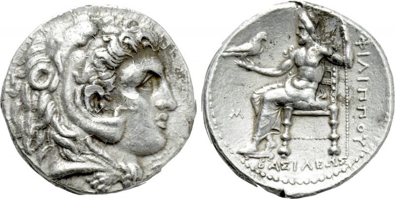KINGS OF MACEDON. Philip III Arrhidaios (323-317 BC). Tetradrachm. Babylon. 

...