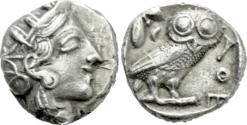 ATTICA. Athens. Tetradrachm (Circa 454-404 BC). 

Obv: Helmeted head of Athena...