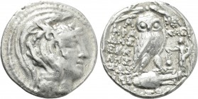 ATTICA. Athens. Tetradrachm (139/8 BC). New Style Coinage. Herakleides, Eukles and Euboulos, magistrates.