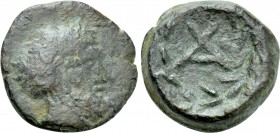 ACHAIA. Achaian League. Dyme? Ae Dichalkon (Mid 3rd century BC).