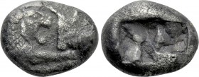 KINGS OF LYDIA. Kroisos (Circa 560-546 BC). 1/3 Siglos. Sardeis.