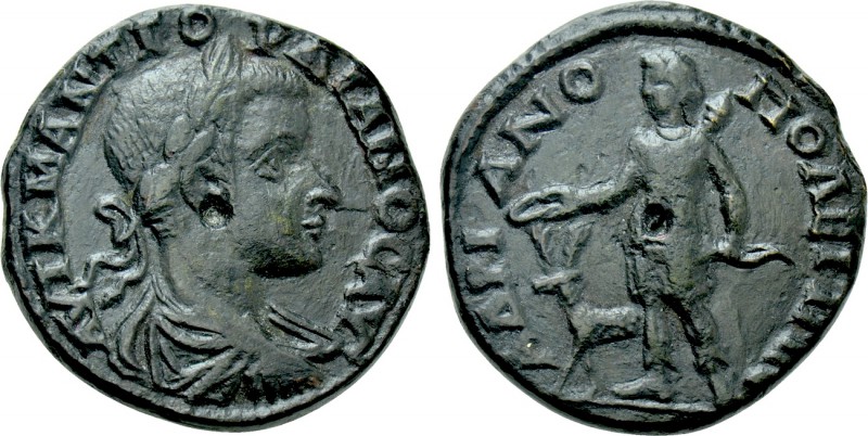 THRACE. Hadrianopolis. Gordian III (238-244). Ae. 

Obv: AVT K M ANT ΓOPΔIANOC...