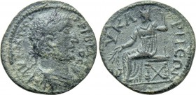 PHRYGIA. Eucarpea. Trebonianus Gallus (251-253). Ae.