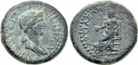 PHRYGIA. Kotiaion. Agrippina minor (Augusta, 50-59). Ae.