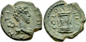 PISIDIA. Antioch. Pseudo-autonomous. Time of Marcus Aurelius (161-180). Ae.