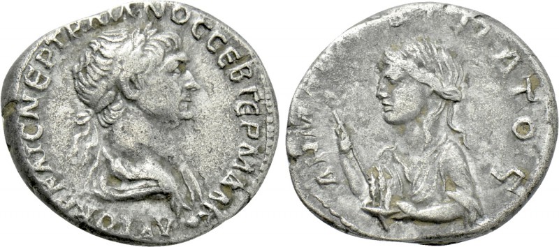 CAPPADOCIA. Caesarea. Trajan (98-117). Didrachm. 

Obv: ΑΥΤΟΚΡ ΚΑΙС ΝЄΡ ΤΡΑΙΑΝ...