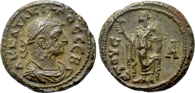 EGYPT. Alexandria. Tacitus (275-276). BI Tetradrachm. Dated RY 1 (275/6). 

Ob...
