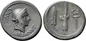 C. NORBANUS. Denarius (83 BC). Rome.