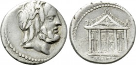 M. VOLTEIUS M.F. Denarius (75 BC). Rome.