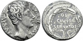 AUGUSTUS (27 BC-14 AD). Denarius. Uncertain mint in Spain, possibly Colonia Patricia.