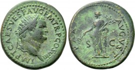 TITUS (79-81). Dupondius. Rome.