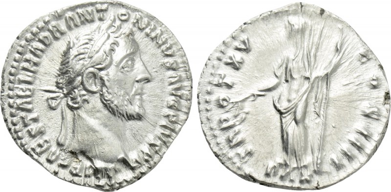 ANTONINUS PIUS (138-161). Denarius. Rome. 

Obv: IMP CAES T AEL HADR ANTONINVS...