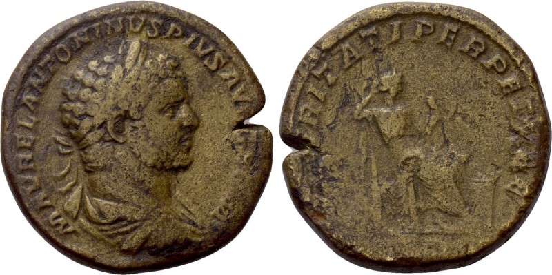 CARACALLA (198-217). Sestertius. Rome. 

Obv: M AVREL ANTONINVS PIVS AVG BRIT....