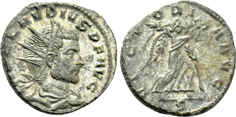CLAUDIUS II GOTHICUS (268-270). Antoninianus. Mediolanum. 

Obv: IMP CLAVDIVS ...