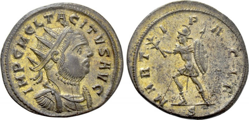 TACITUS (275-276). Antoninianus. Ticinum. 

Obv: IMP C M CL TACITVS AVG. 
Rad...