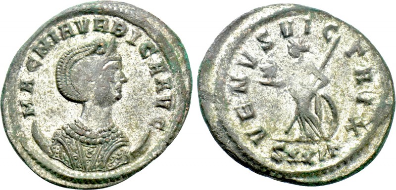 MAGNIA URBICA (Augusta, 283-285). Antoninianus. Ticinum. 

Obv: MAGNIA VRBICA ...