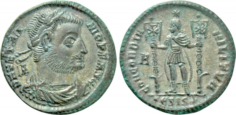 VETRANIO (350). Ae. Siscia. 

Obv: D N VETRANIO P F AVG. 
Laureate, draped an...
