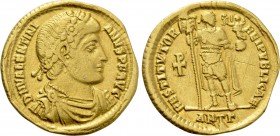 VALENTINIAN I (364-375). GOLD Solidus. Antioch.