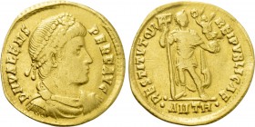 VALENS (364-378). GOLD Solidus. Antioch.