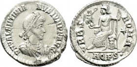 VALENTINIAN II (375-392). Siliqua. Aquileia.