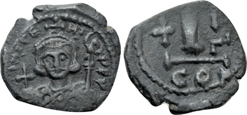 PHILIPPICUS (BARDANES) (711-713). Decanummium. Constantinople. Dated RY (711/2)....
