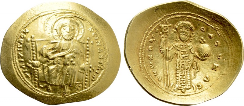 CONSTANTINE X DUCAS (1059-1067). GOLD Histamenon Nomisma. Constantinople. 

Ob...