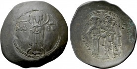 ANDRONICUS I COMNENUS (1183-1185). BI Aspron Trachy. Constantinople.