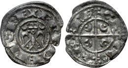 ITALY. Sicily. Federico I with Costanza (1198-1250). BI Denaro. Messina.
