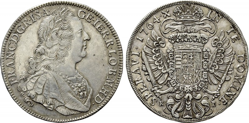 HOLY ROMAN EMPIRE. Franz I (1745-1765). Taler (1764-KB). Kremnitz. 

Obv: FRAN...