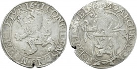 NETHERLANDS. Lion Dollar or Leeuwendaalder (1641). Gelderland.