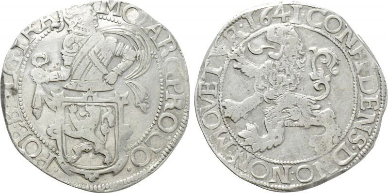 NETHERLANDS. Lion Dollar or Leeuwendaalder (1641). Utrecht. 

Obv: MO ARG PRO ...