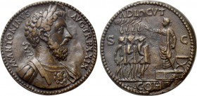 MARCUS AURELIUS (161-180). Ae Medallion "Paduan".