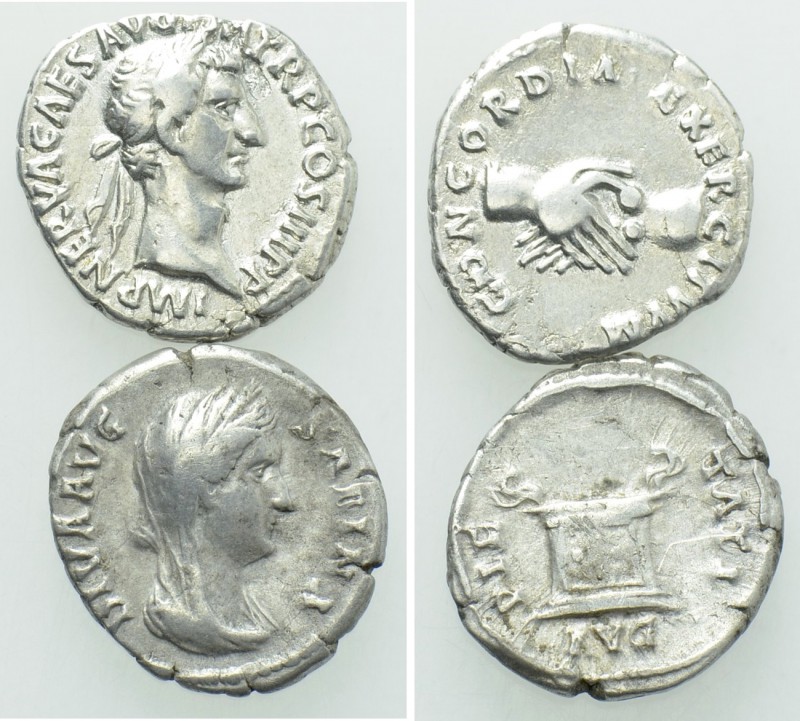 2 Denari. 

Obv: .
Rev: .

. 

Condition: See picture.

Weight: g.
 Di...