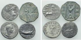 4 Roman and Byzantine Coins.