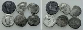 6 Scarce Roman Coins.