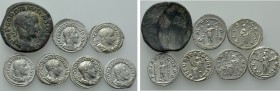 7 Coins of Maximinus Thrax and Gordianus III.