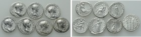 7 Denari of Nerva and Trajan.