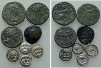 8 Greek and Roman Provincial Coins.