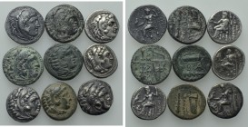 9 Coins of the Macedonian Kings.