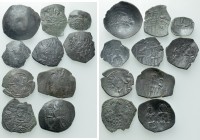 10 Late Byzantine Coins.