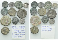 11 Roman Provincial, Greek and Celtic Coins.