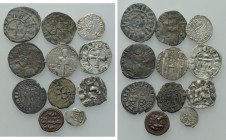 11 Medieval Coins.