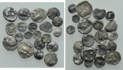 20 Greek Silver Fractions.