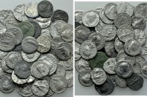 34 Roman Coins; including Some Limes Falsa.