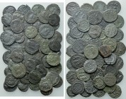 Circa 55 Late Roman Coins.
