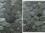 Circa 115 Late Roman Coins.